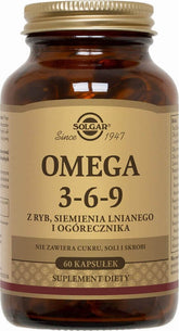 OMEGA 3 - 6 - 9 60 Tobolek SOLGAR